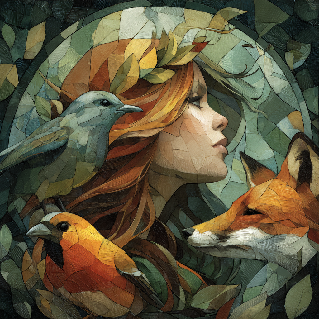 Frau Im Einklang Mit Der Natur | Jugendstil | Stilrichtungen