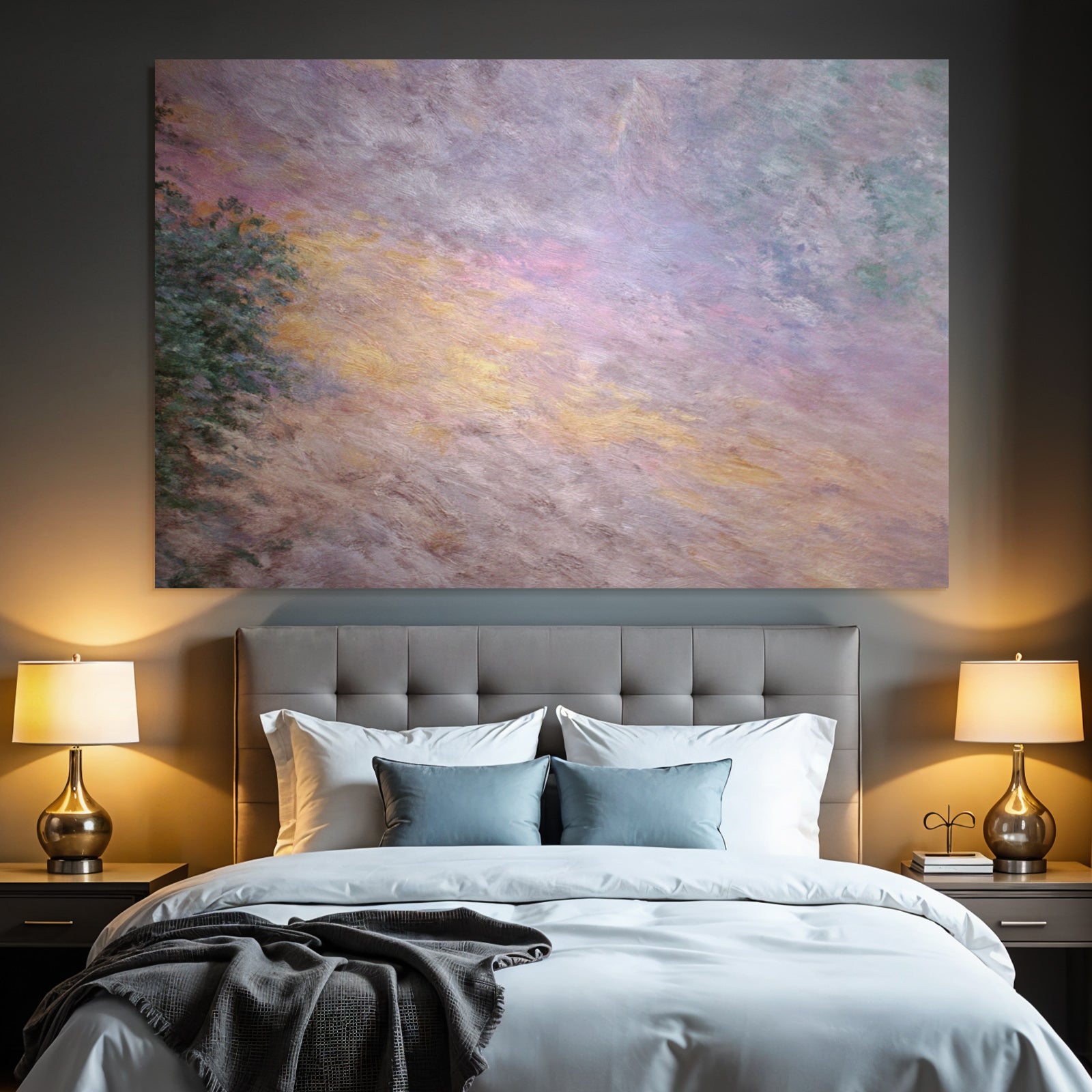 Sanfte Impressionistische Landschaft