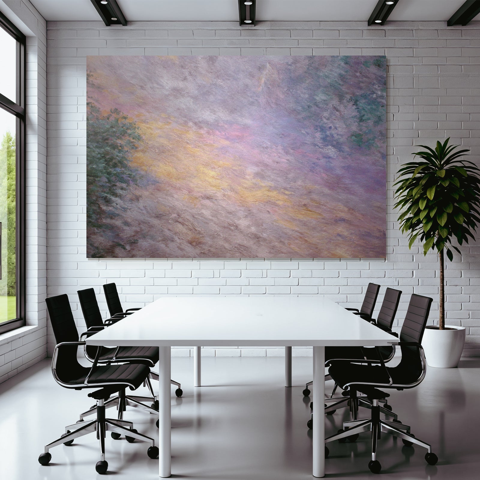 Sanfte Impressionistische Landschaft