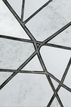 Naheaufnahme Geometrisches Glasmuster | Minimalistisch | Stilrichtungen