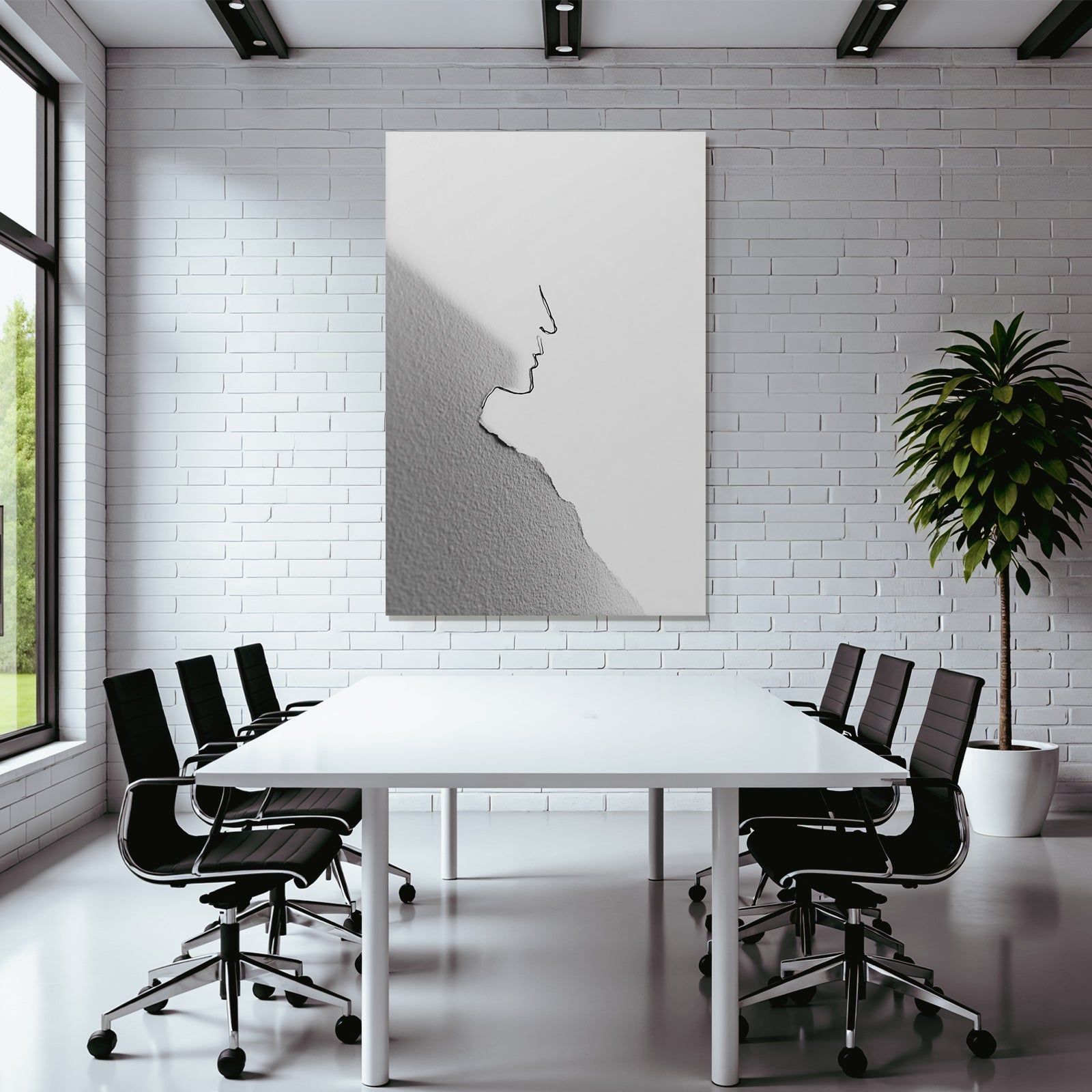 E Gesichtsskizze Mit Licht Und Schatten