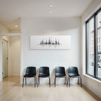 Abstraktes Design Mit Geometrischen Formen Und Wald