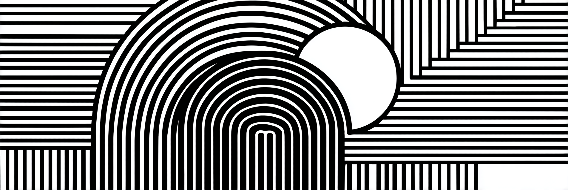 Abstraktes Design Mit Kurven Und Linien | Minimalistisch | Stilrichtungen