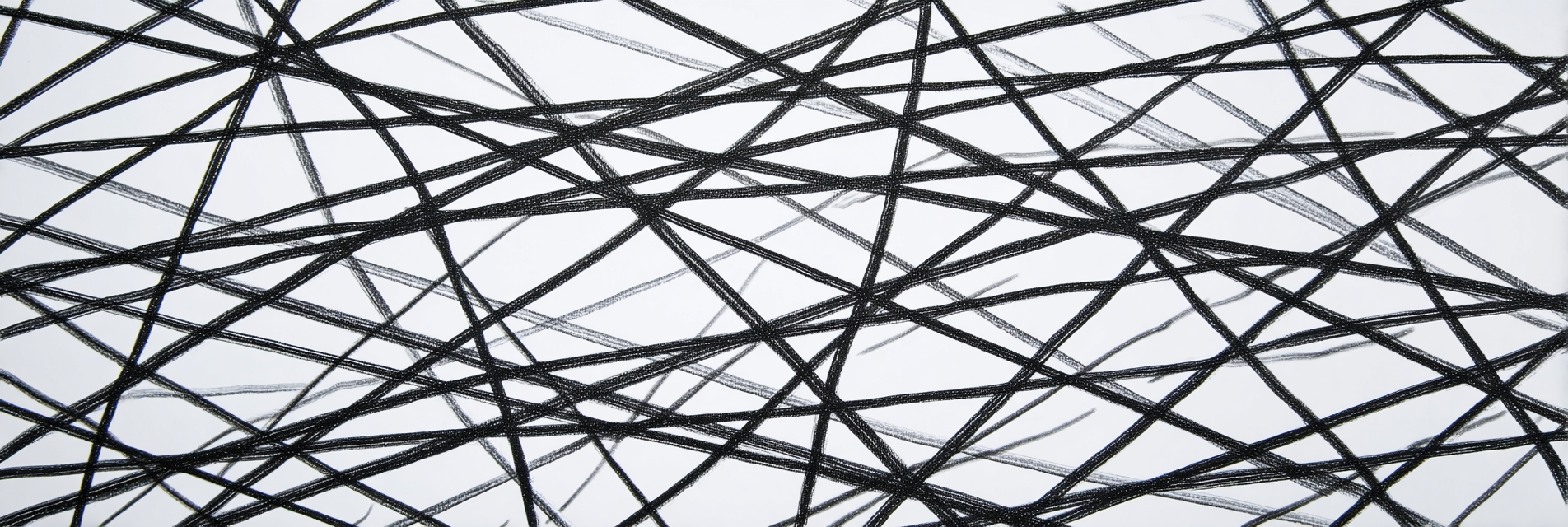 Abstraktes Design Schwarze Graue Linien Auf Weissen Hintergrund | Minimalistisch | Stilrichtungen