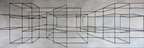 Abstraktes Geometrisches Kunstwerk Mit Kubischen Und Rechteckigen Formen | Minimalistisch | Stilrichtungen