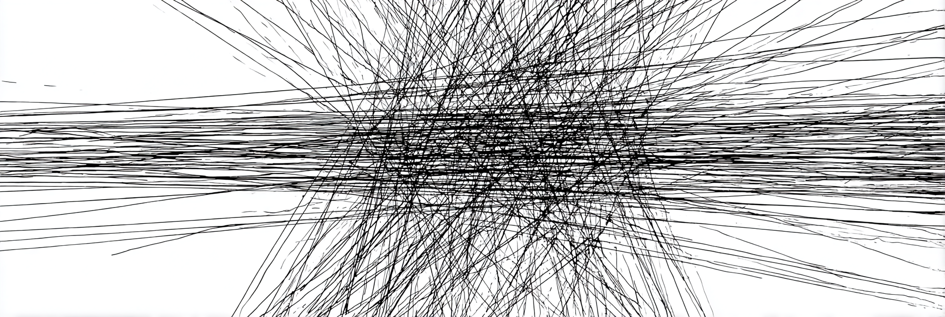 Abstraktes Muster An Schwarzen Linien | Minimalistisch | Stilrichtungen