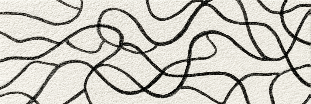 Verflochtene Schwarze Linien Auf Heller Textur | Minimalistisch | Stilrichtungen