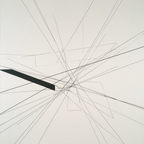 Abstraktes Kunstwerk Mit Geraden Linien Und Geometrischen Formen | Minimalistisch | Stilrichtungen