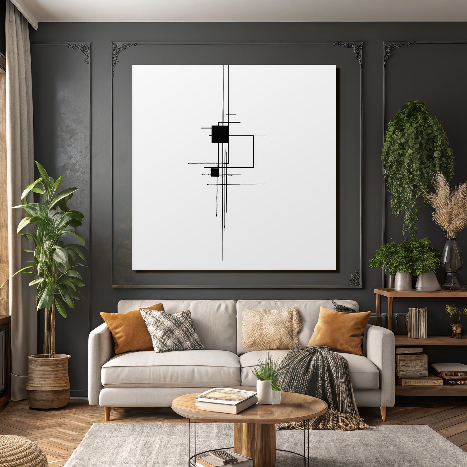 Abstrakte Geometrie Kunst