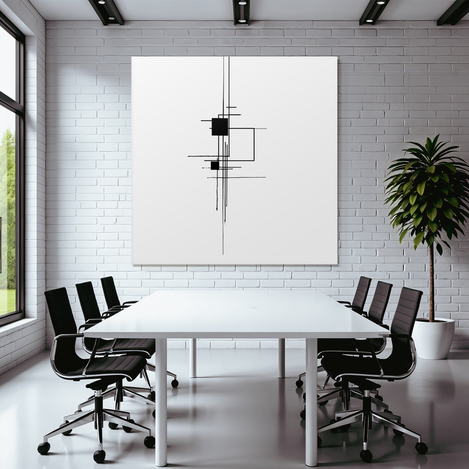 Abstrakte Geometrie Kunst