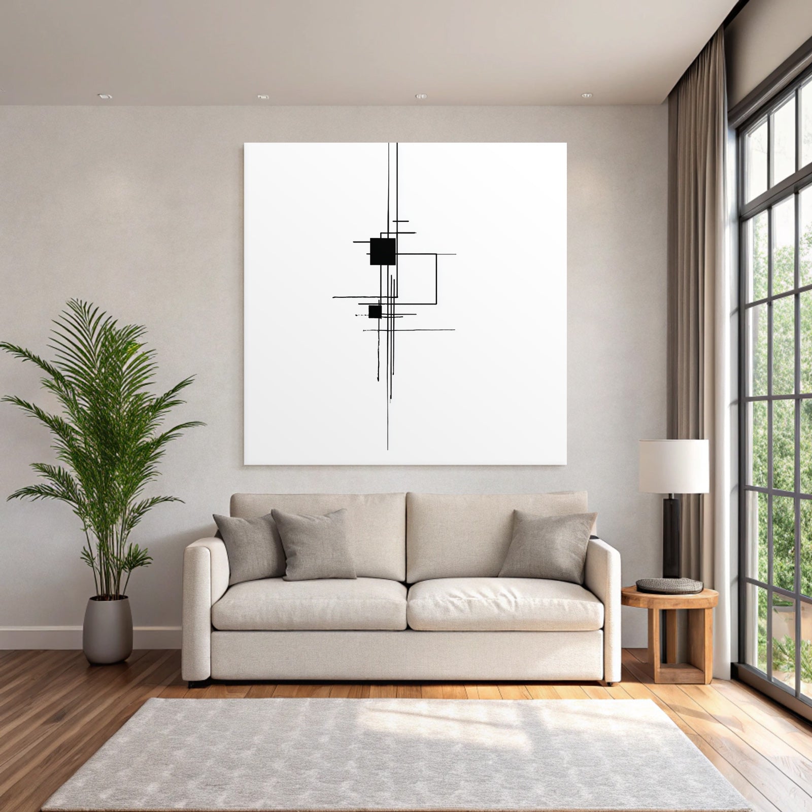 Abstrakte Geometrie Kunst