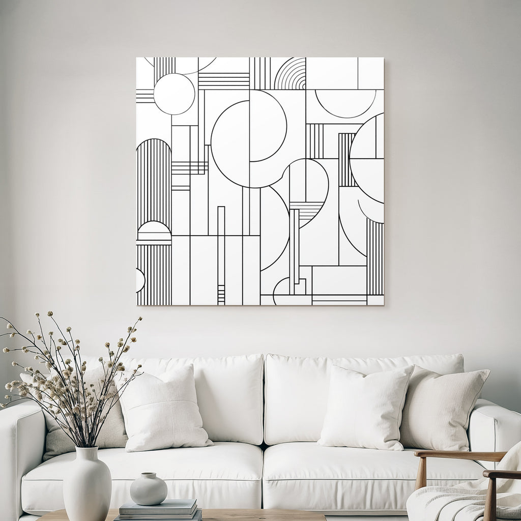 Abstraktes Design Geometrie