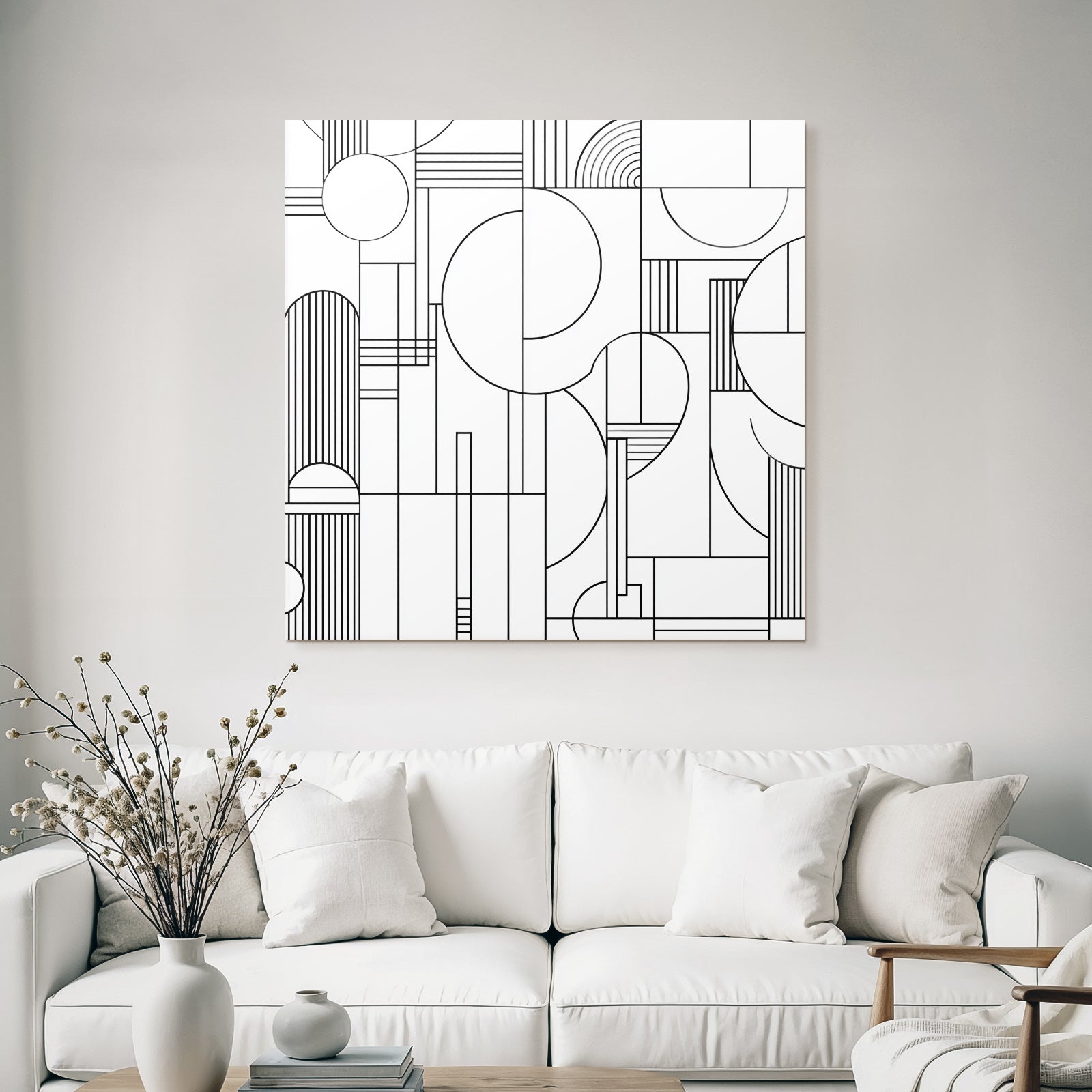 Abstraktes Design Geometrie