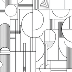 Abstraktes Design Geometrie | Minimalistisch | Stilrichtungen