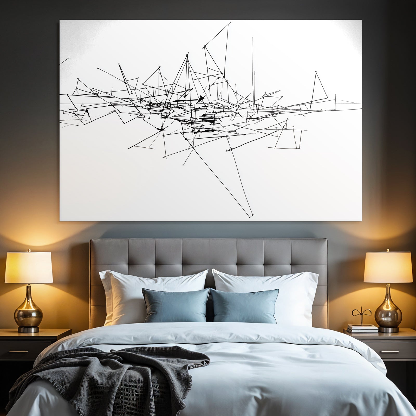 Abstrakte Generative Kunst Datenvisualisierung