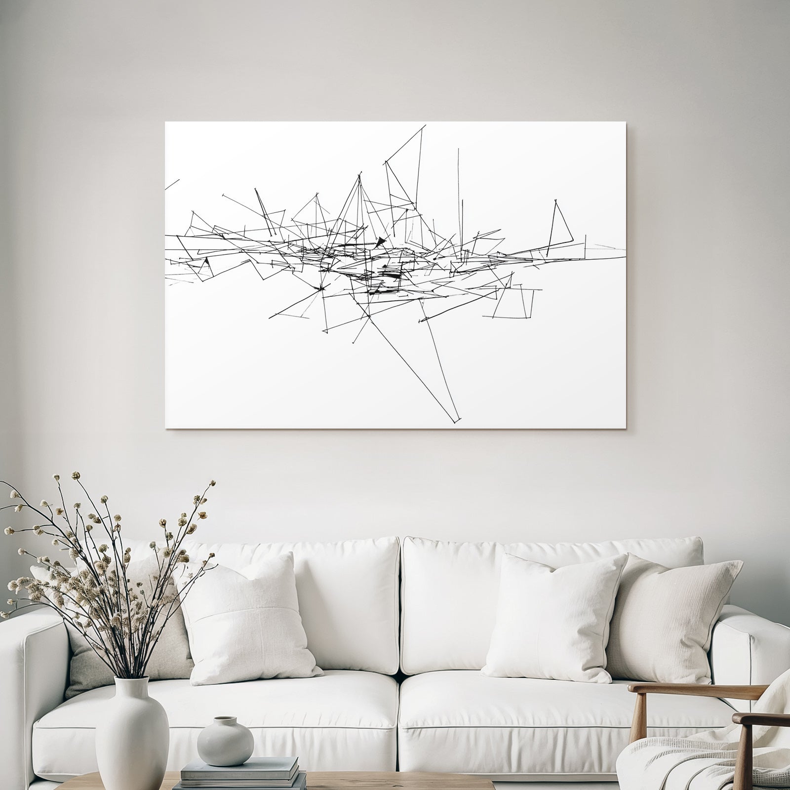 Abstrakte Generative Kunst Datenvisualisierung