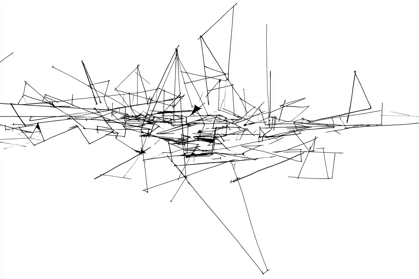 Abstrakte Generative Kunst Datenvisualisierung | Minimalistisch | Stilrichtungen