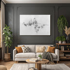 Abstrakte Geometrische Kunst Mit Linien Und Formen