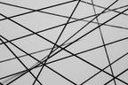 Abstraktes Muster Von Sich Kreuzenden Linien | Minimalistisch | Stilrichtungen