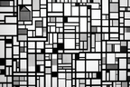 Abstraktes Design Mit Rechtecken Und Quadraten | Minimalistisch | Stilrichtungen