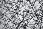 Abstraktes Liniennetz Darstellung Von Schatten Und Tiefe | Minimalistisch | Stilrichtungen
