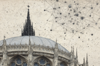 Gotische Kathedrale Und Kosmische Elemente | Minimalistisch | Stilrichtungen