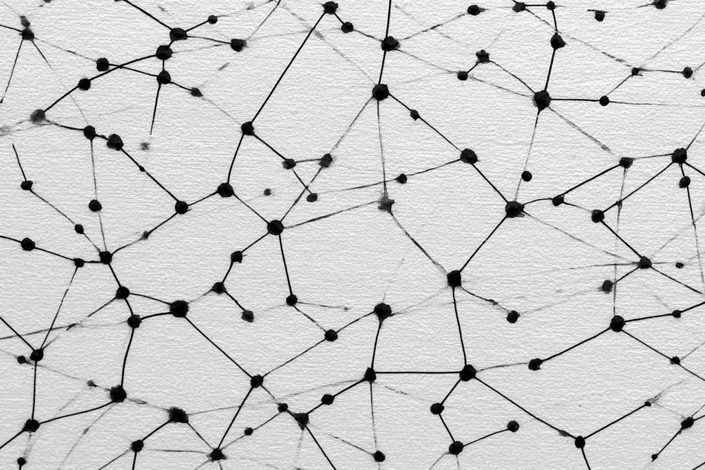 Netzwerk Vernetzt Struktur | Minimalistisch | Stilrichtungen