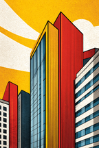 PopArt Moderne Gebaeude Stil | Pop Art | Stilrichtungen