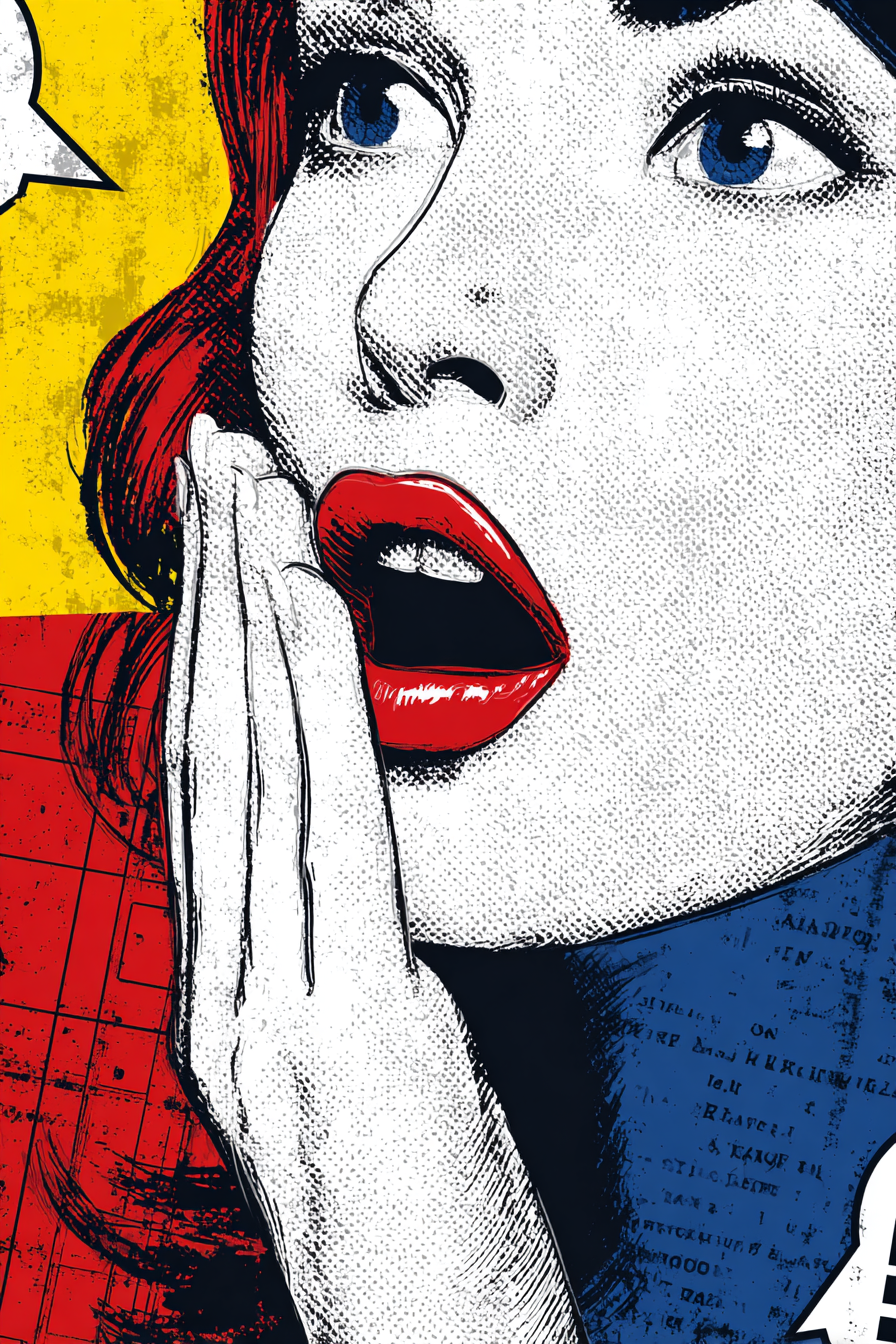 PopArt Popart Frau Mit Roten Haaren | Pop Art | Stilrichtungen