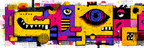 PopArt Abstraktes Kunstwerk Mit Geometrischen Formen Und Lebhaften Farben | Pop Art | Stilrichtungen