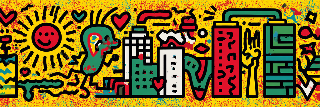 PopArt Farbenfrohes Kunstwerk | Pop Art | Stilrichtungen