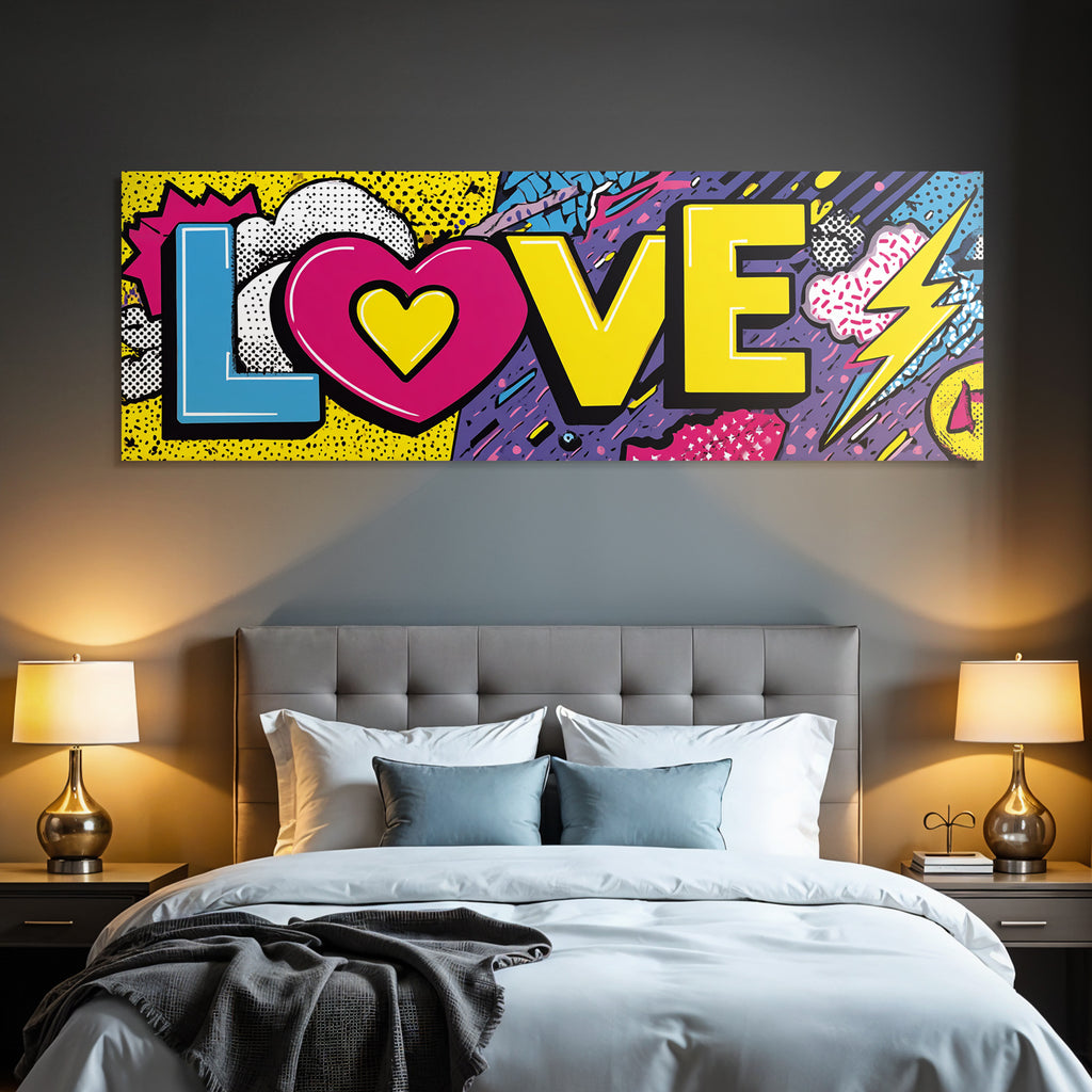 PopArt Liebe Stil Design