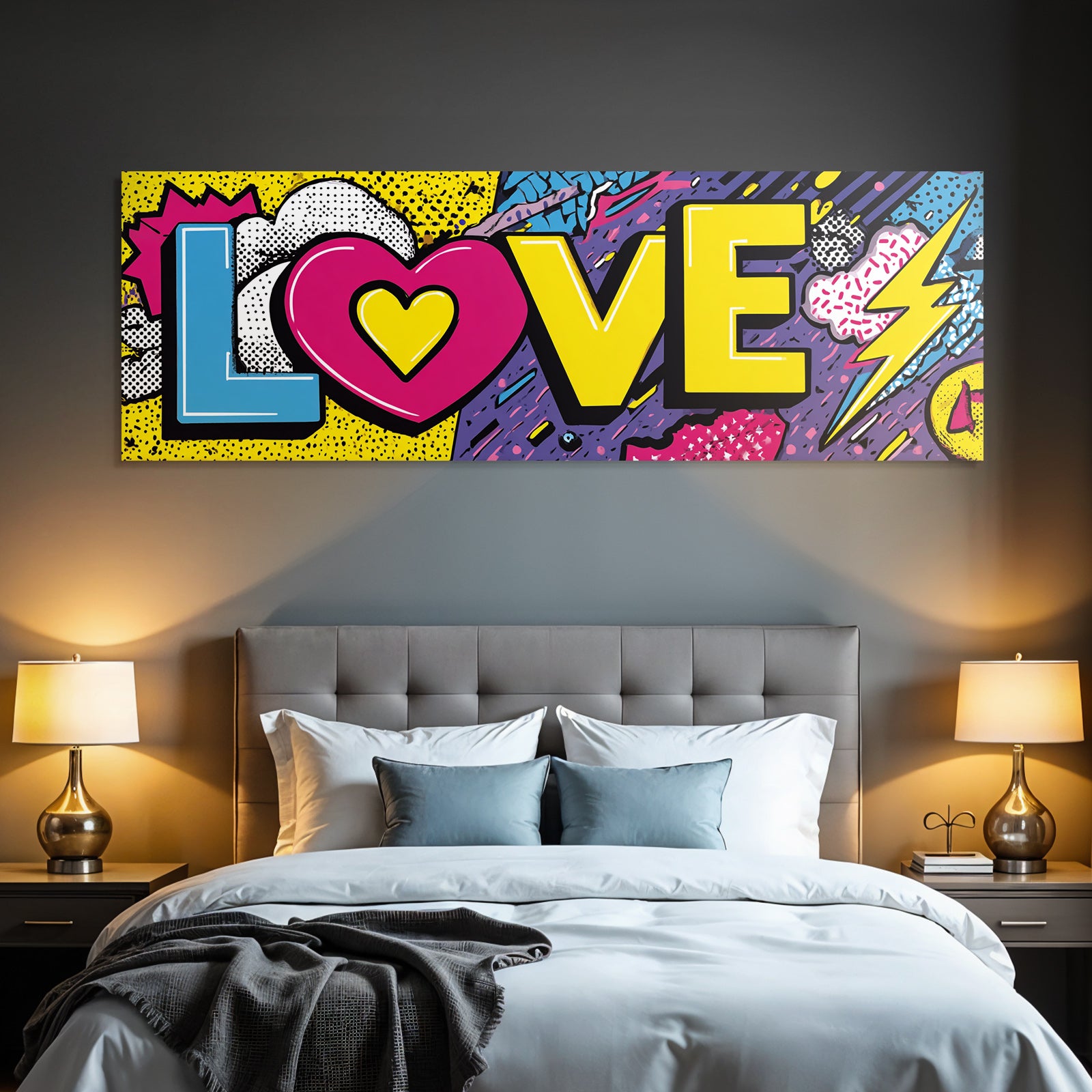 PopArt Liebe Stil Design