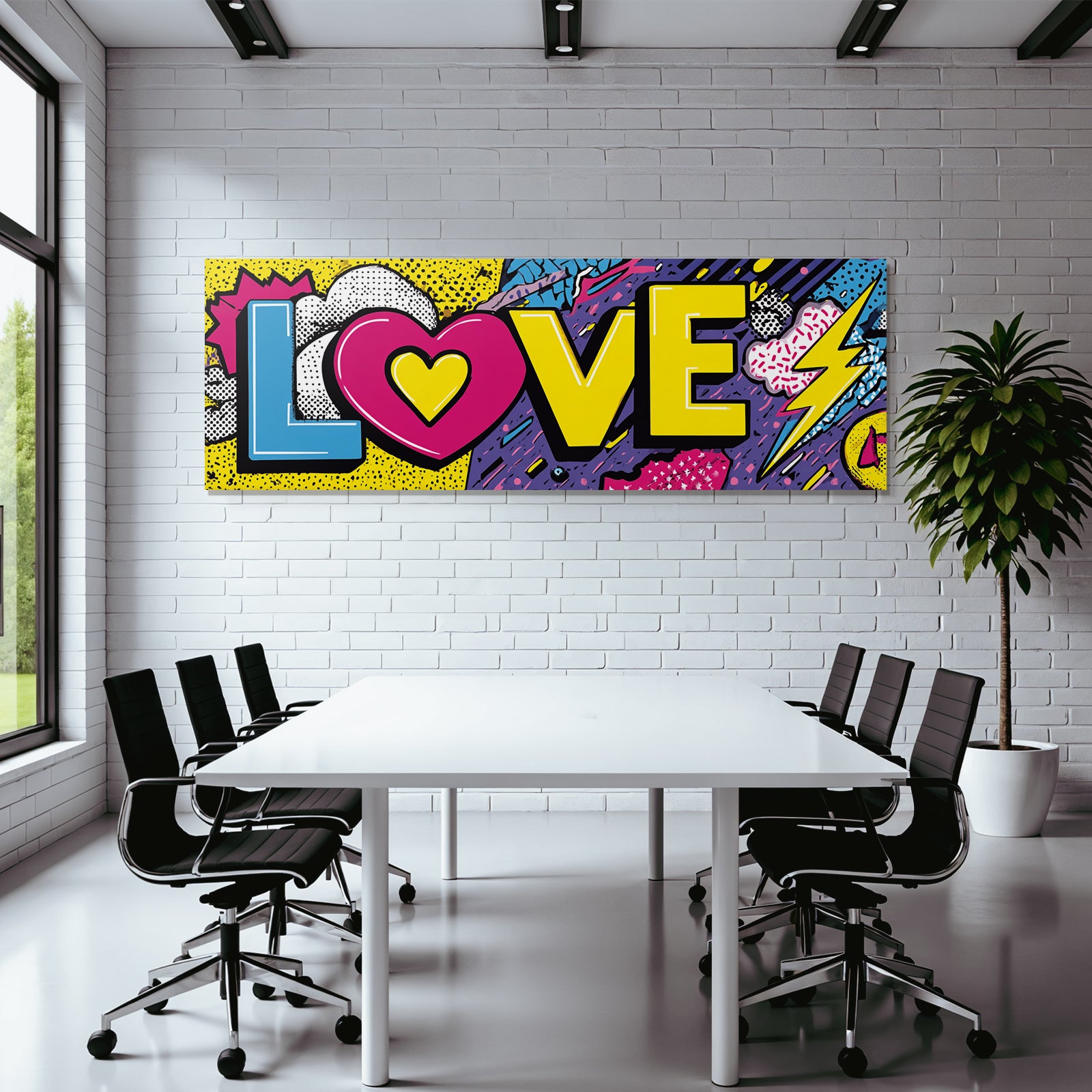 PopArt Liebe Stil Design
