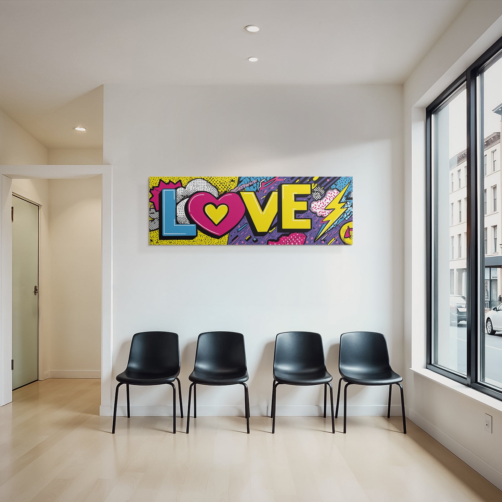 PopArt Liebe Stil Design