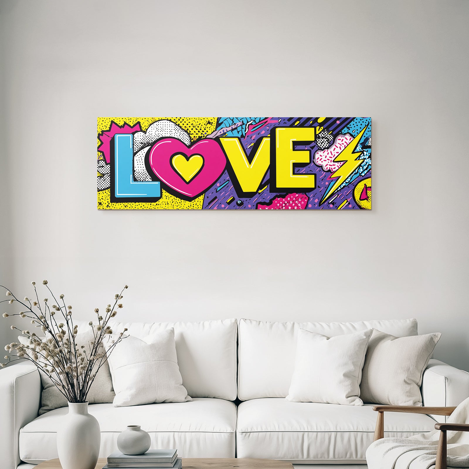 PopArt Liebe Stil Design