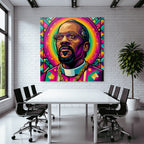 PopArt Mann Als Moderne Religiöse Ikone