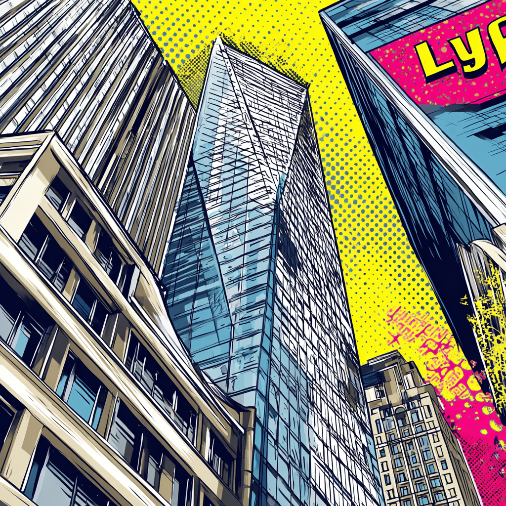 PopArt Popart Stadtlandschaft Moderne Hochhaeuser | Pop Art | Stilrichtungen