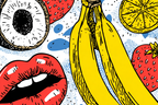 PopArt Bunte Obst Illustration | Pop Art | Stilrichtungen