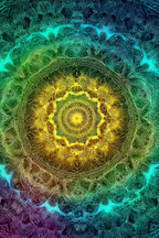 Buntes Mandala Für Einheit Und Harmonie | Psychedelische Kunst | Stilrichtungen