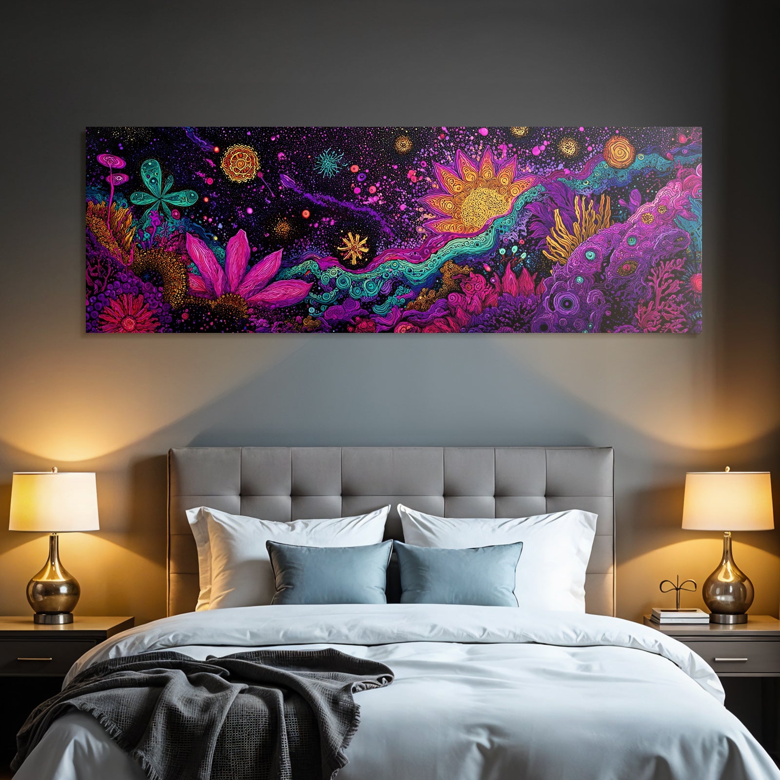 Buntes Kosmisches Botanisches Wunderland