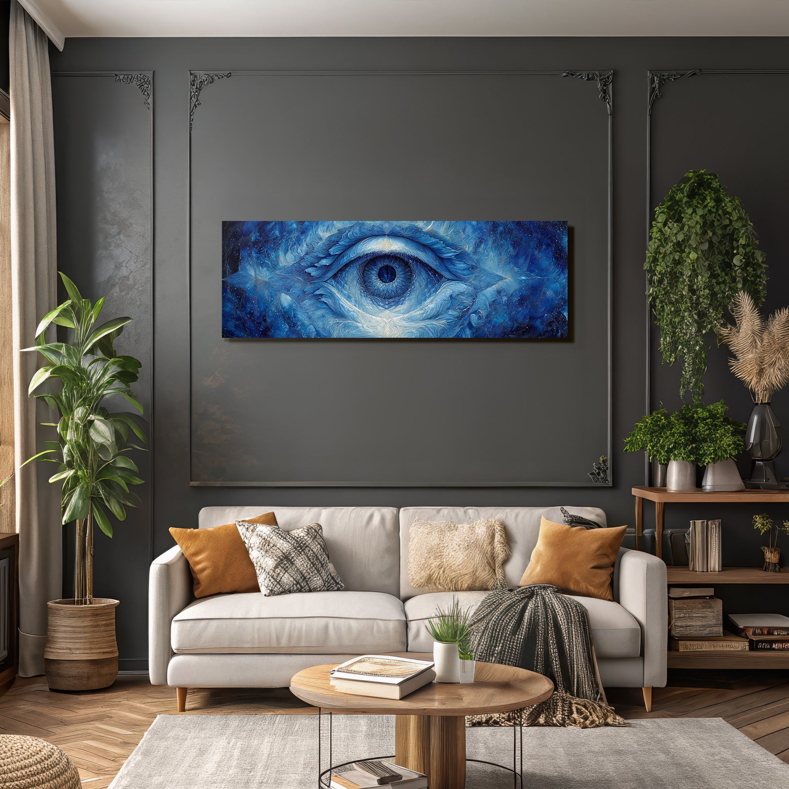 Kosmisches Blaüs Auge