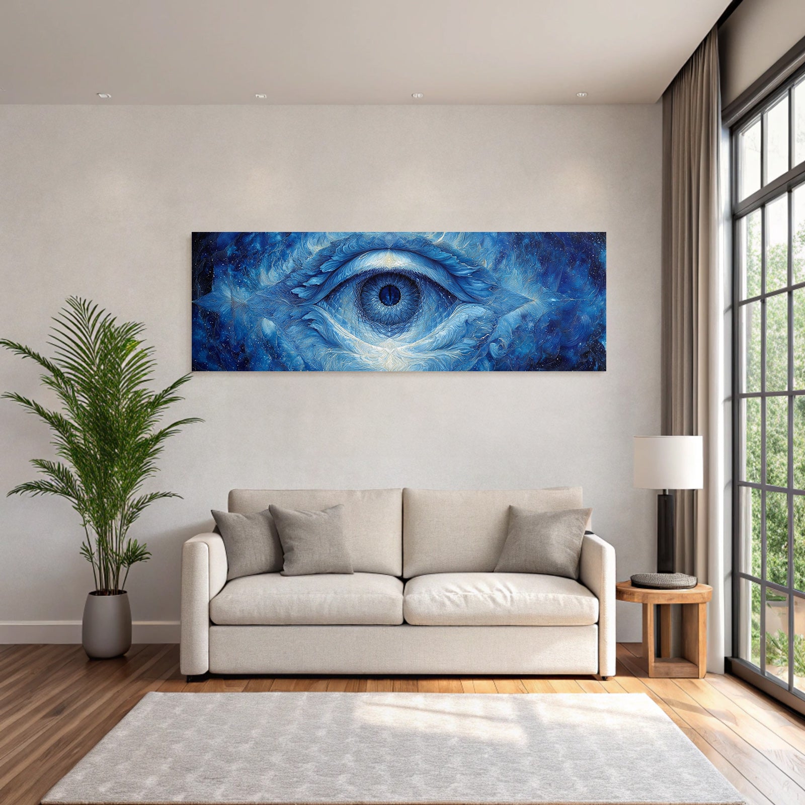 Kosmisches Blaüs Auge