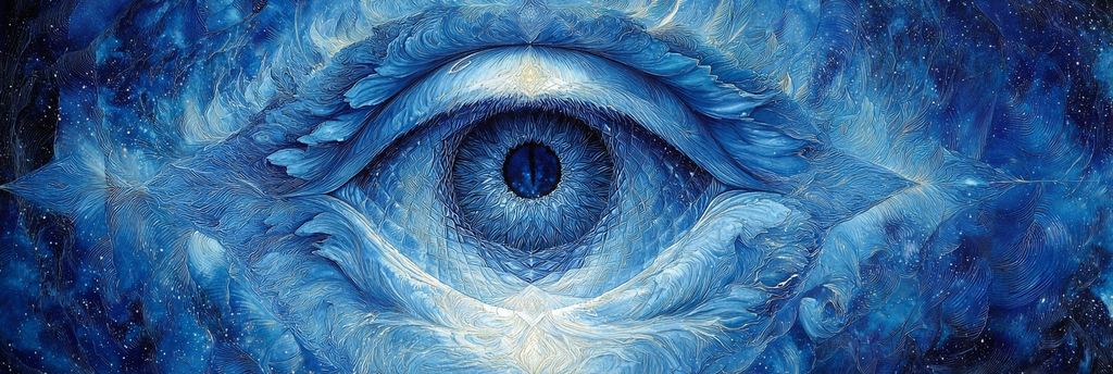Kosmisches Blaüs Auge | Psychedelische Kunst | Stilrichtungen