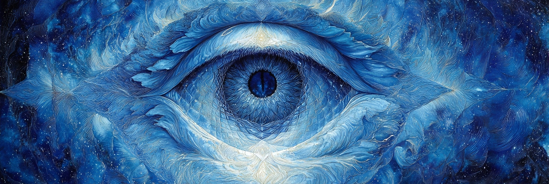 Kosmisches Blaüs Auge | Psychedelische Kunst | Stilrichtungen