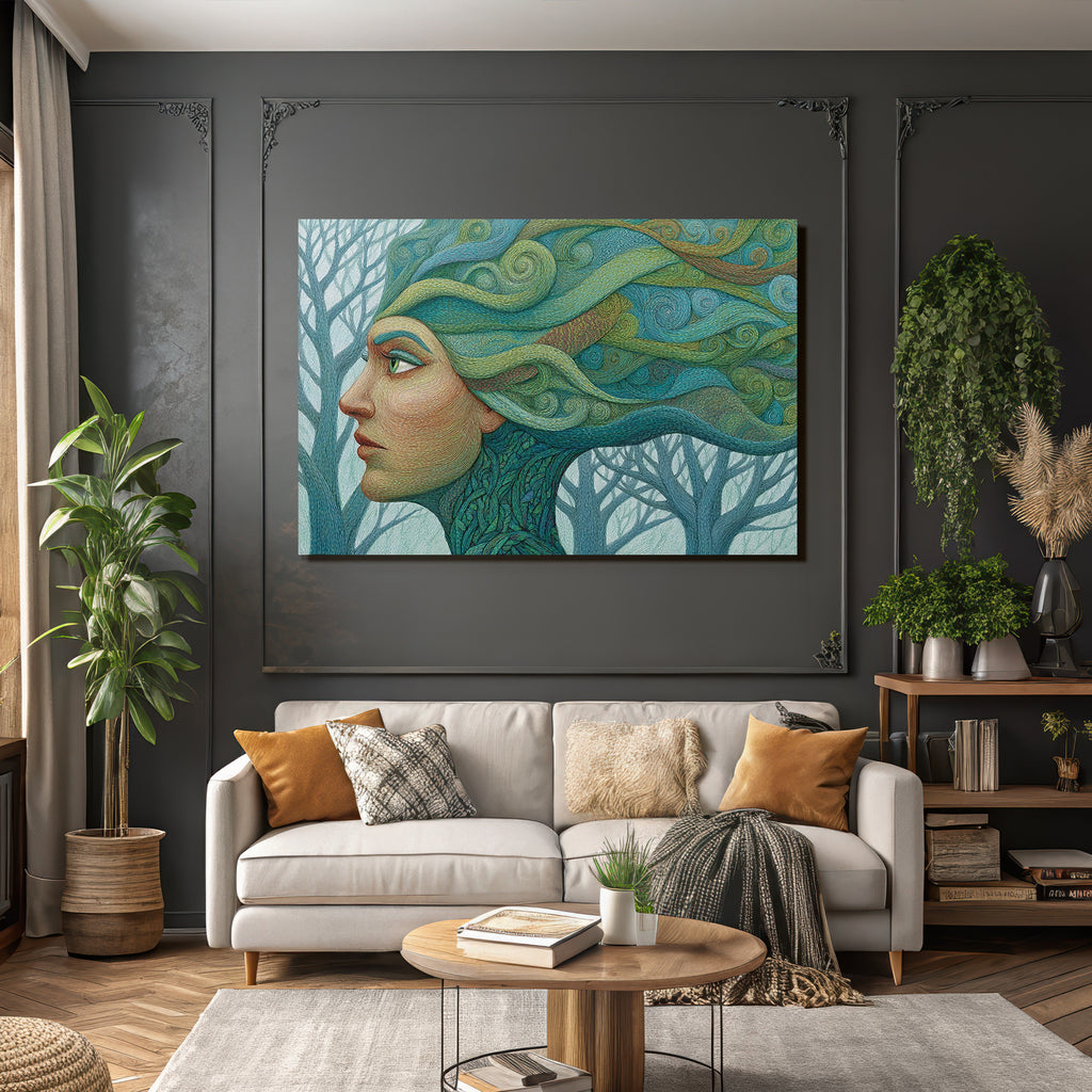 Harmonie Von Mensch Und Natur