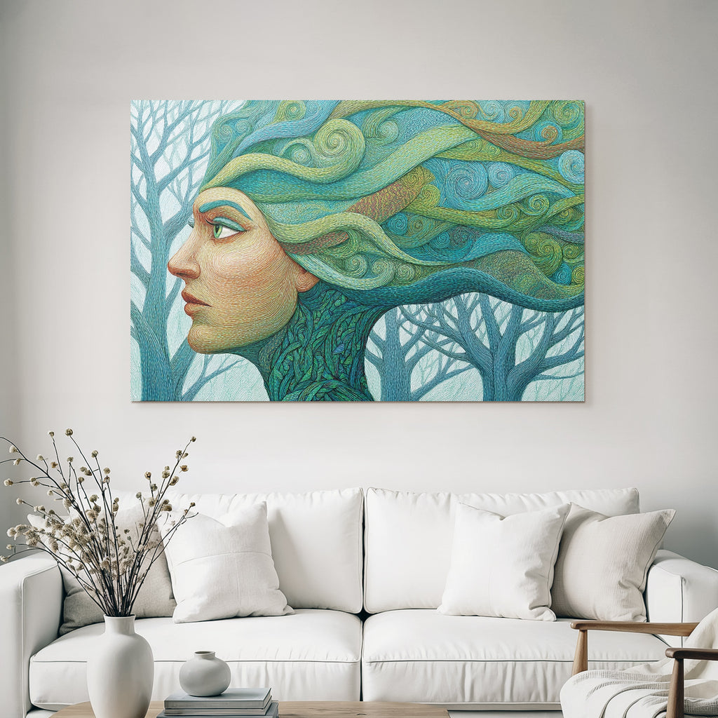 Harmonie Von Mensch Und Natur