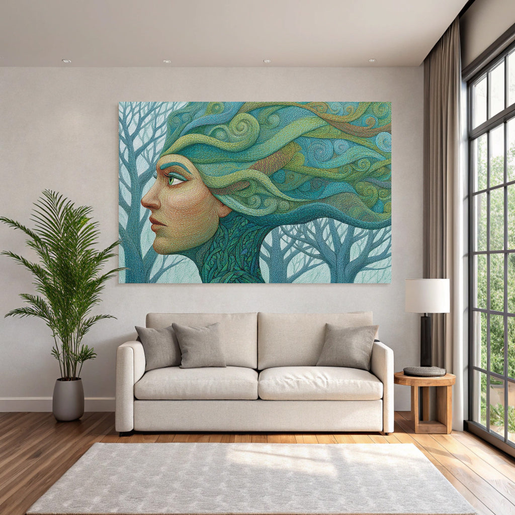 Harmonie Von Mensch Und Natur