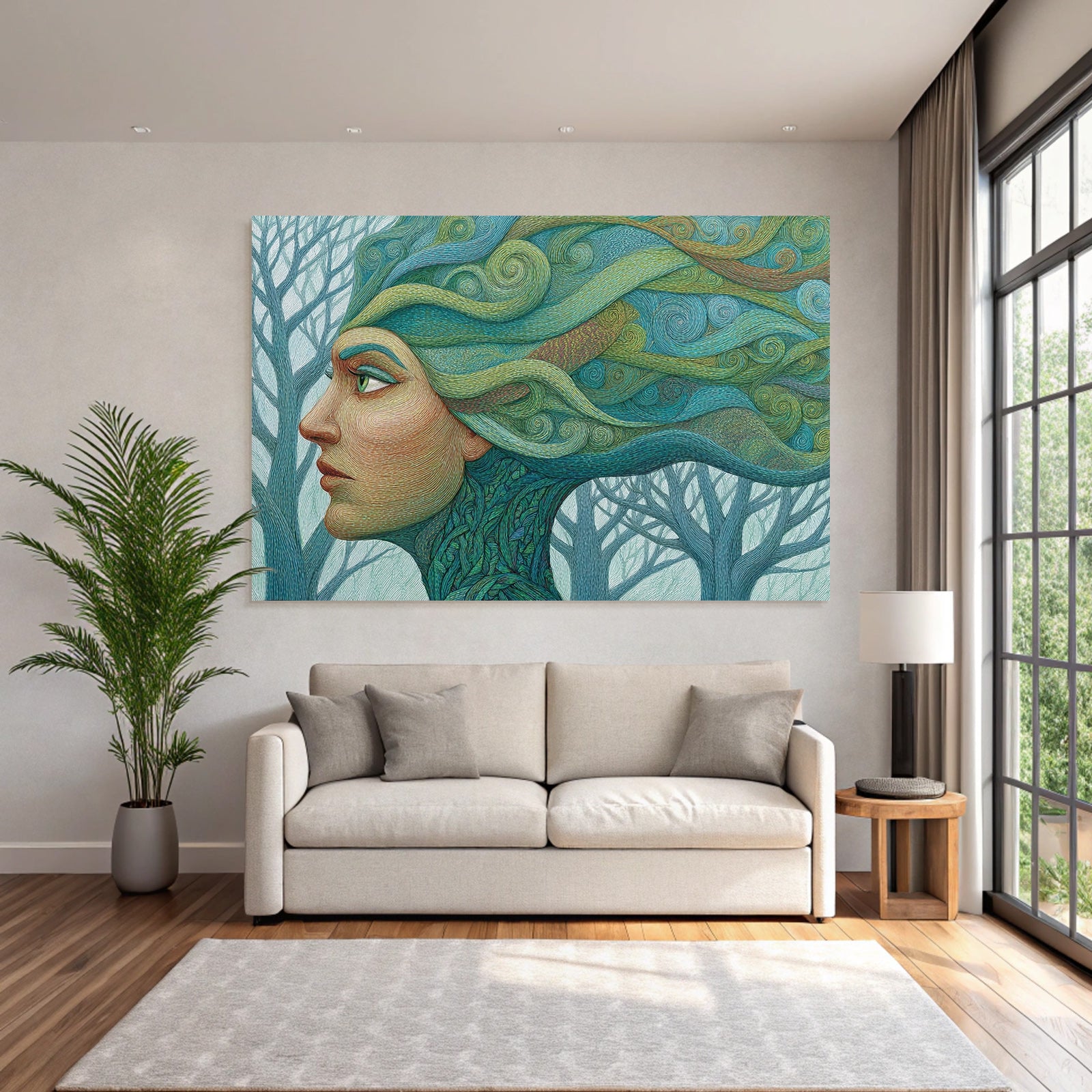 Harmonie Von Mensch Und Natur