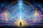 Meditation Im Kosmischen Licht | Psychedelische Kunst | Stilrichtungen